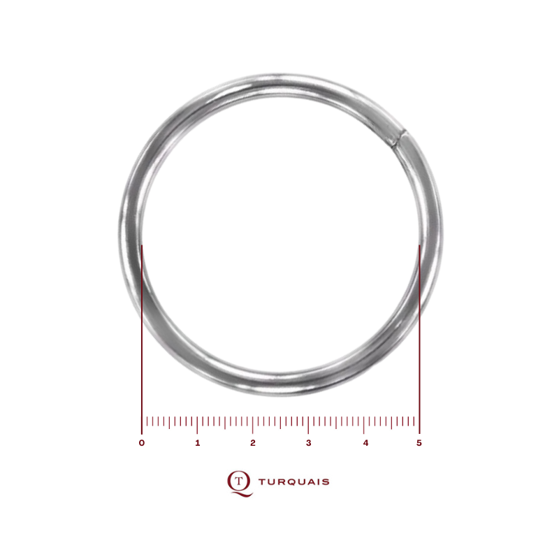 Anneau soudé 50 Fil 4.4...