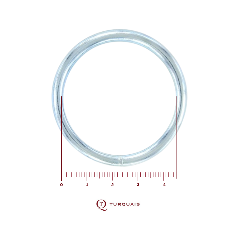 Anneau soudé 45 Fil 5.9 Zingué