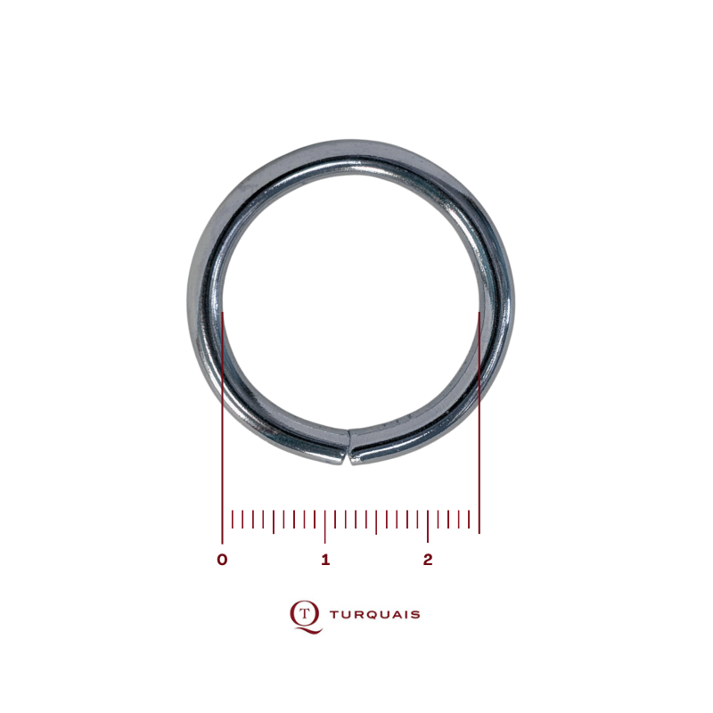 Anneau non soudé 25 Fil 3.4...