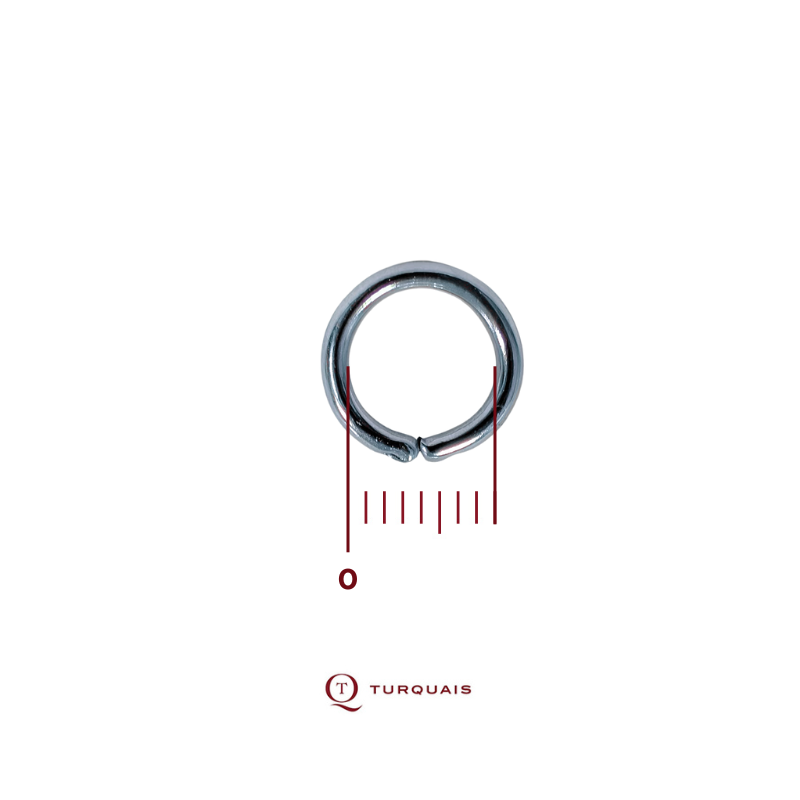 Anneau non soudé 8 fil 1.5...