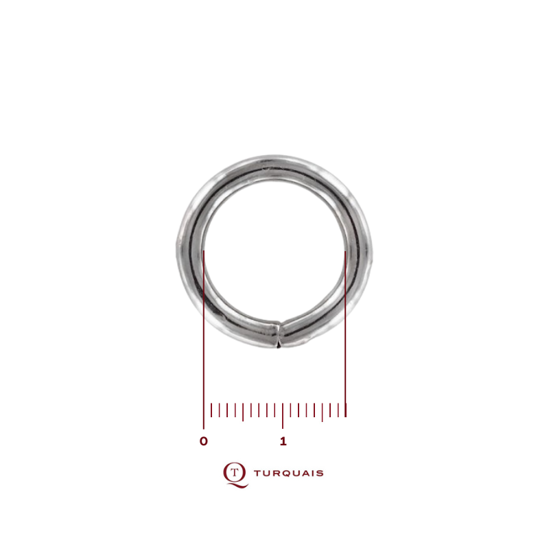 Anneau soudé 18 Fil 3.9...