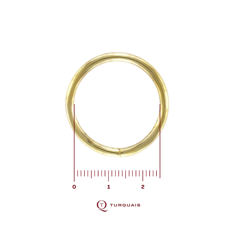 Anneau soudé 25 Fil 2.7...