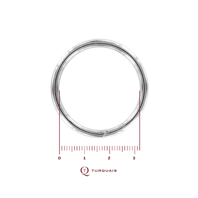 Anneau soudé 32 Fil 3.4...