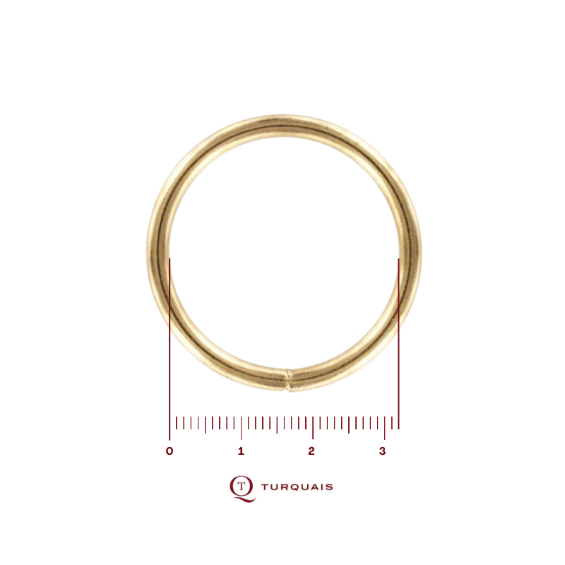 Anneau soudé 32 Fil 3.4...