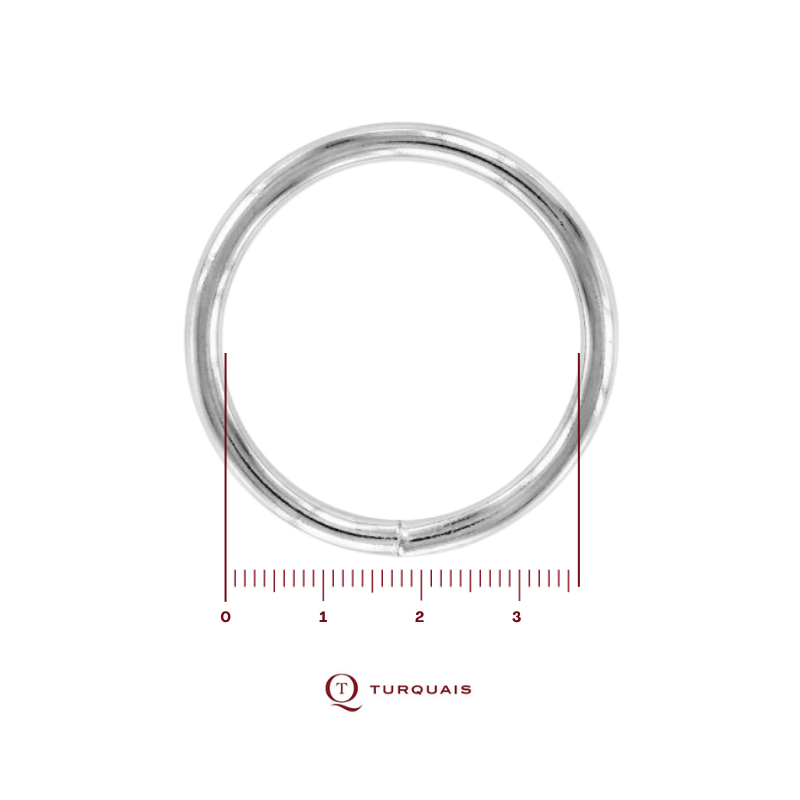 Anneau soudé 36 Fil 3.9...