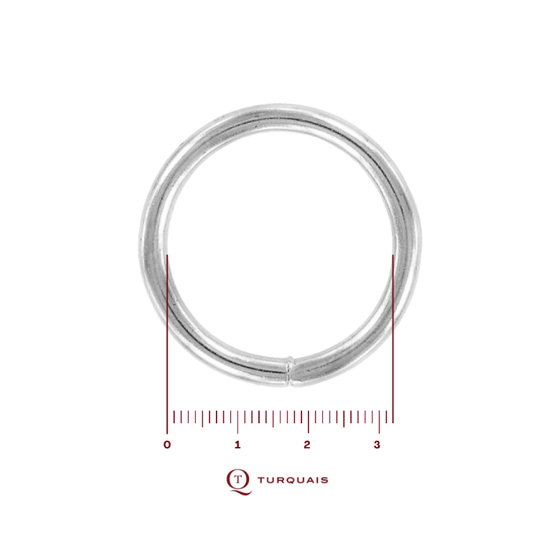 Anneau soudé 32 Fil 4.4...