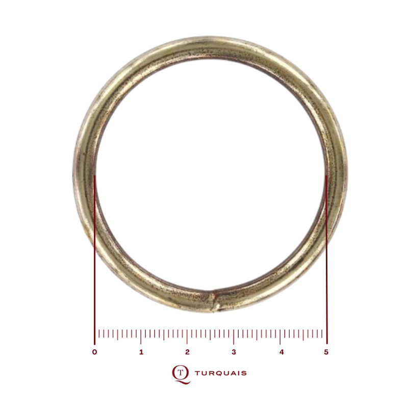 Anneau soudé 50 Fil 5.4...