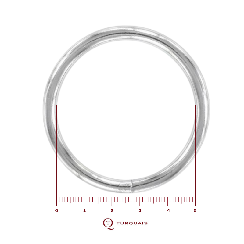 Anneau soudé 50 Fil 5.4...