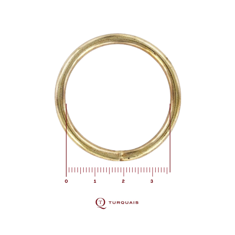 Anneau soudé 36 Fil 3.9...