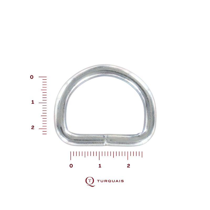 Dé soudé 25x22 Fil 4.9  Zingué